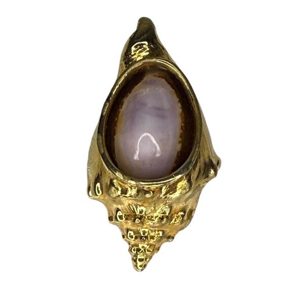 Vintage Swoboda Sea Shell Pendant Rare Piece - Picture 11 of 12